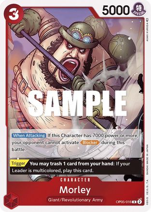 Image of Morley (OP05-016) - Awakening of the New Era Foil